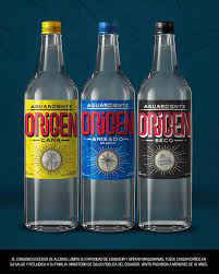 Botella de ORIGEN ANIZADO 375ML de Aguardiente - Licorería al norte de Quito con entregas a domicilio las 24 horas La Huequita Quiteña