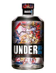 Botella de GIN UNDER LONDON DRY de Gin - Licorería al norte de Quito con entregas a domicilio las 24 horas La Huequita Quiteña