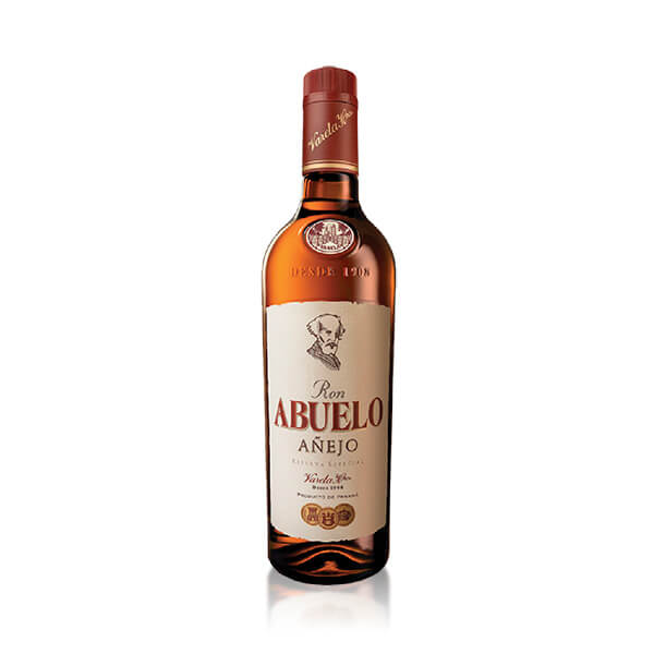 Botella de Ron Abuelo - Licorería al norte de Quito con entregas a domicilio las 24 horas La Huequita Quiteña