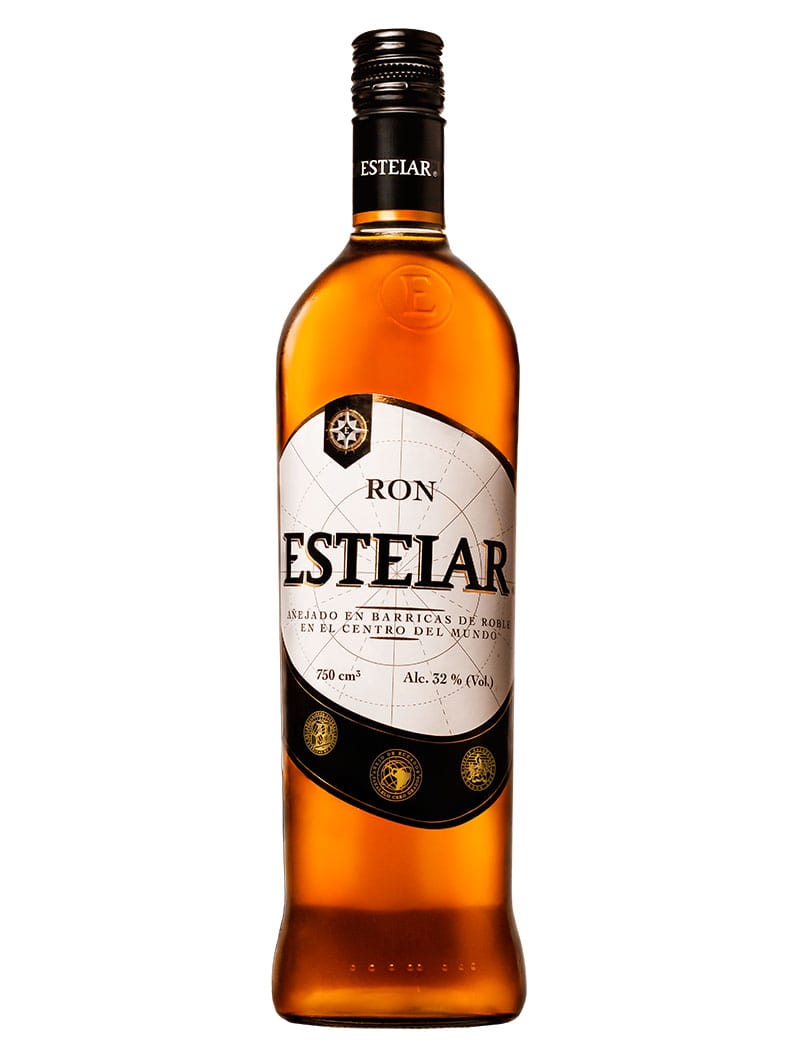 Botella de Ron Estelar - Licorería al norte de Quito con entregas a domicilio las 24 horas La Huequita Quiteña