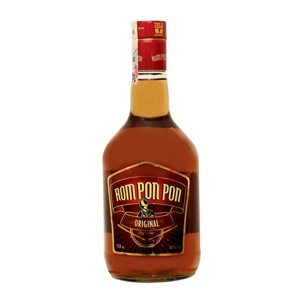 Ron PON PON 750ML - Licorería al norte de Quito con entregas a domicilio las 24 horas La Huequita Quiteña