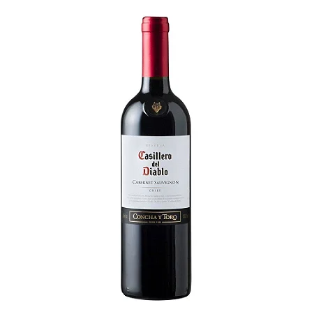 Botella de CASILLERO DEL DIABLO de Vino - Licorería al norte de Quito con entregas a domicilio las 24 horas La Huequita Quiteña