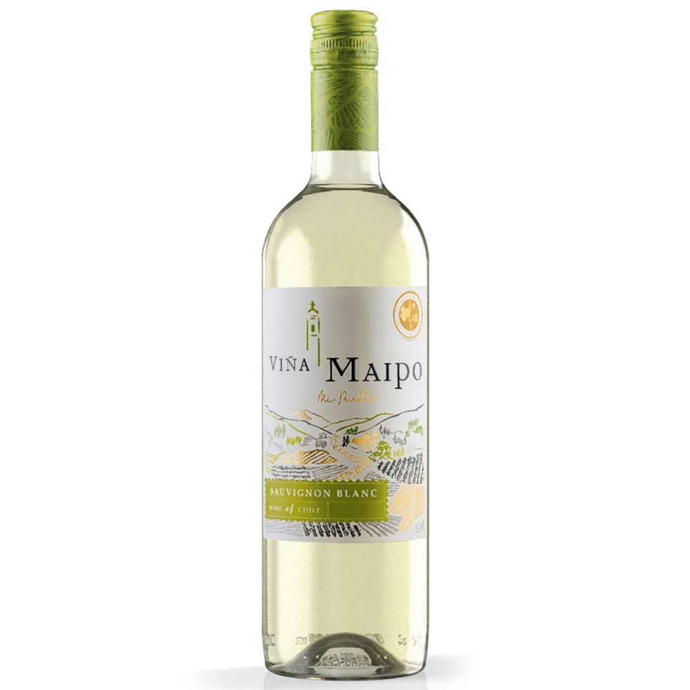 Botella de MAIPO BLANCO de Vino - Licorería al norte de Quito con entregas a domicilio las 24 horas La Huequita Quiteña