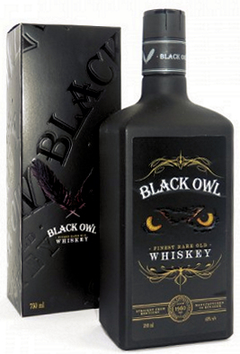 Botella Black Owl 750ml de whisky - Licorería al norte de Quito con entregas a domicilio las 24 horas La Huequita Quiteña