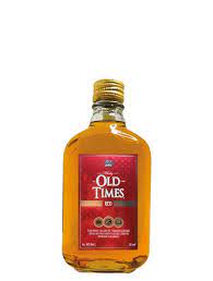Botella de OLD TIMES ROJO 375ML de whisky - Licorería al norte de Quito con entregas a domicilio las 24 horas La Huequita Quiteña