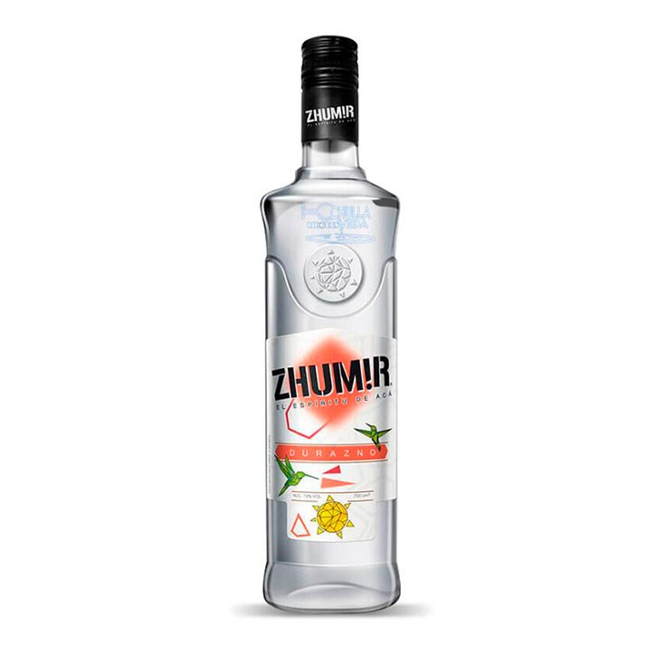 Botella de ZHUMIR DURAZNO 700ML - Licorería al norte de Quito con entregas a domicilio las 24 horas La Huequita Quiteña